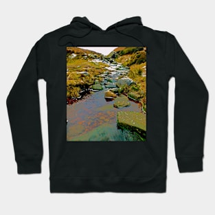 Ilkley Moorland Stream Hoodie